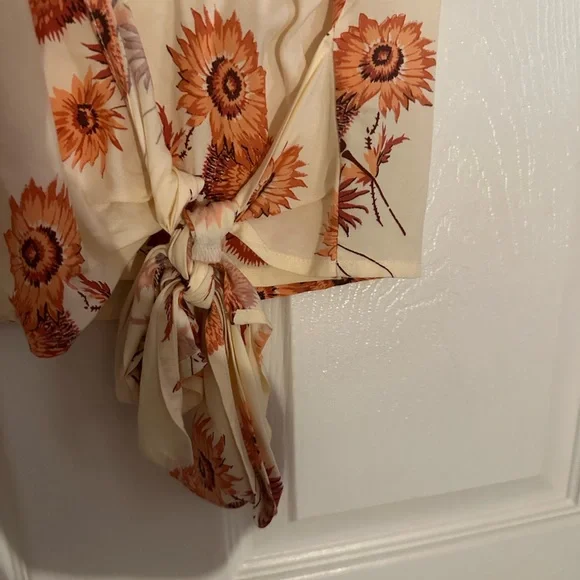 Madewell Side Tie Wrap Shirt - Picture 3 of 6